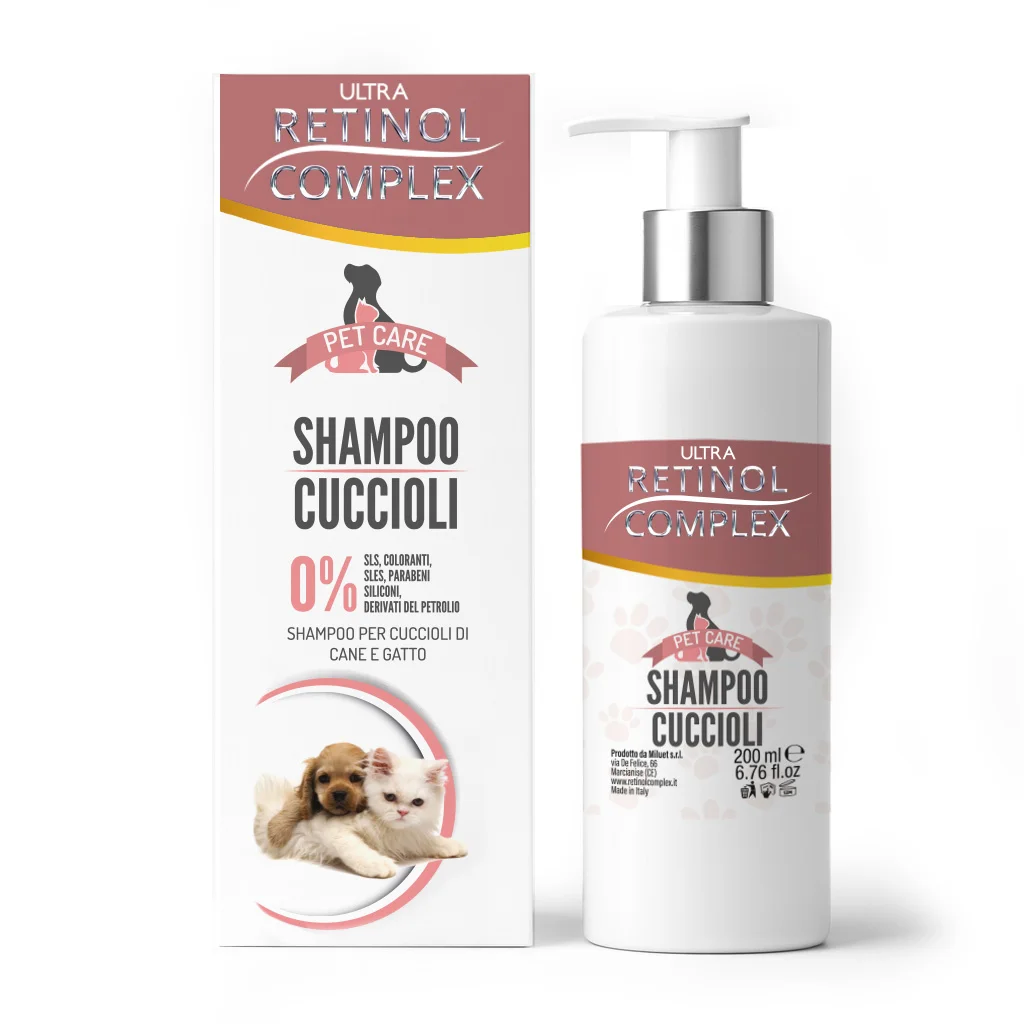 Champú Suave para Cachorros (200ml) - Uso Frecuente