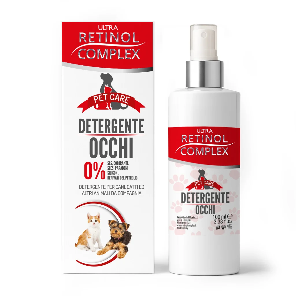 Limpiador de Ojos para Perros y Gatos - Uso Diario Suave (100ml)